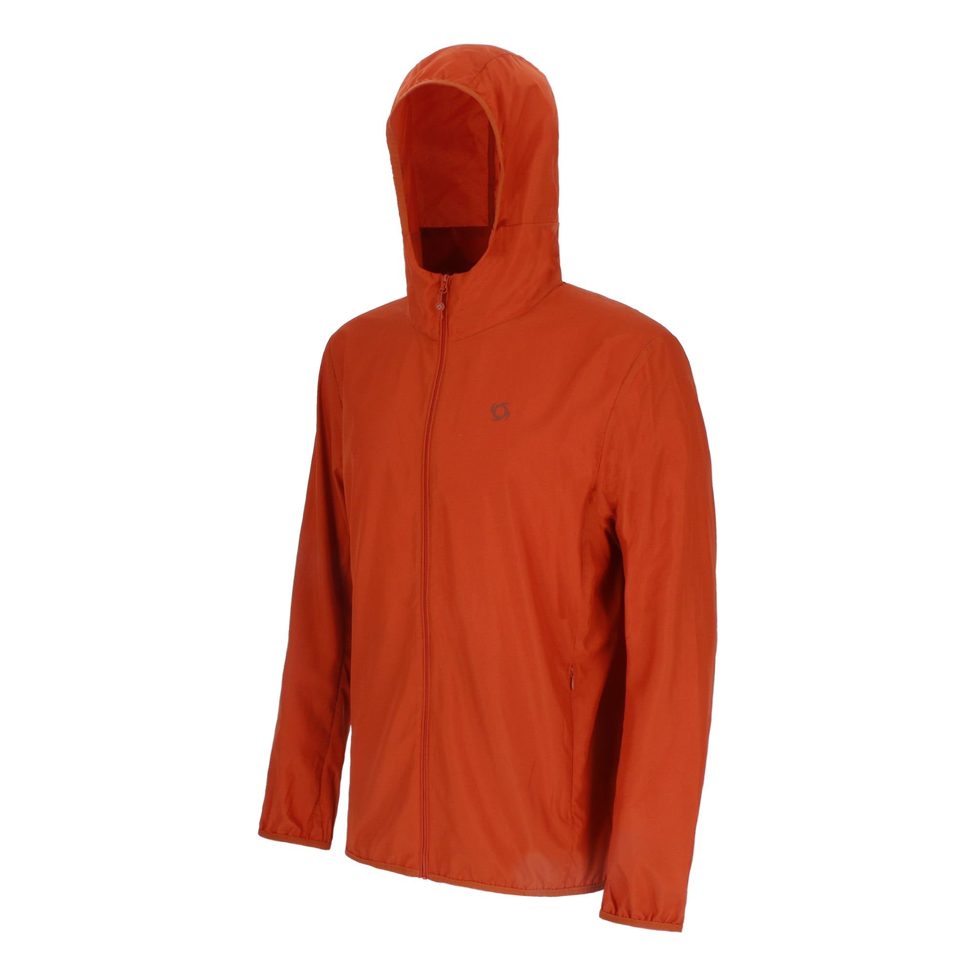 CHAQUETA COMPACTABLE AIRJKT HOODIE HOMBRE NARANJA DOITE - 2