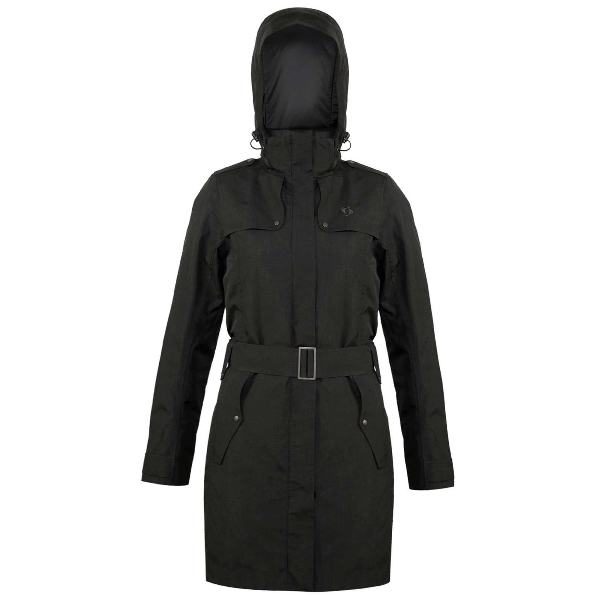 PARKA ABRIGO AURORA NEGRO MUJER DOITE - 1