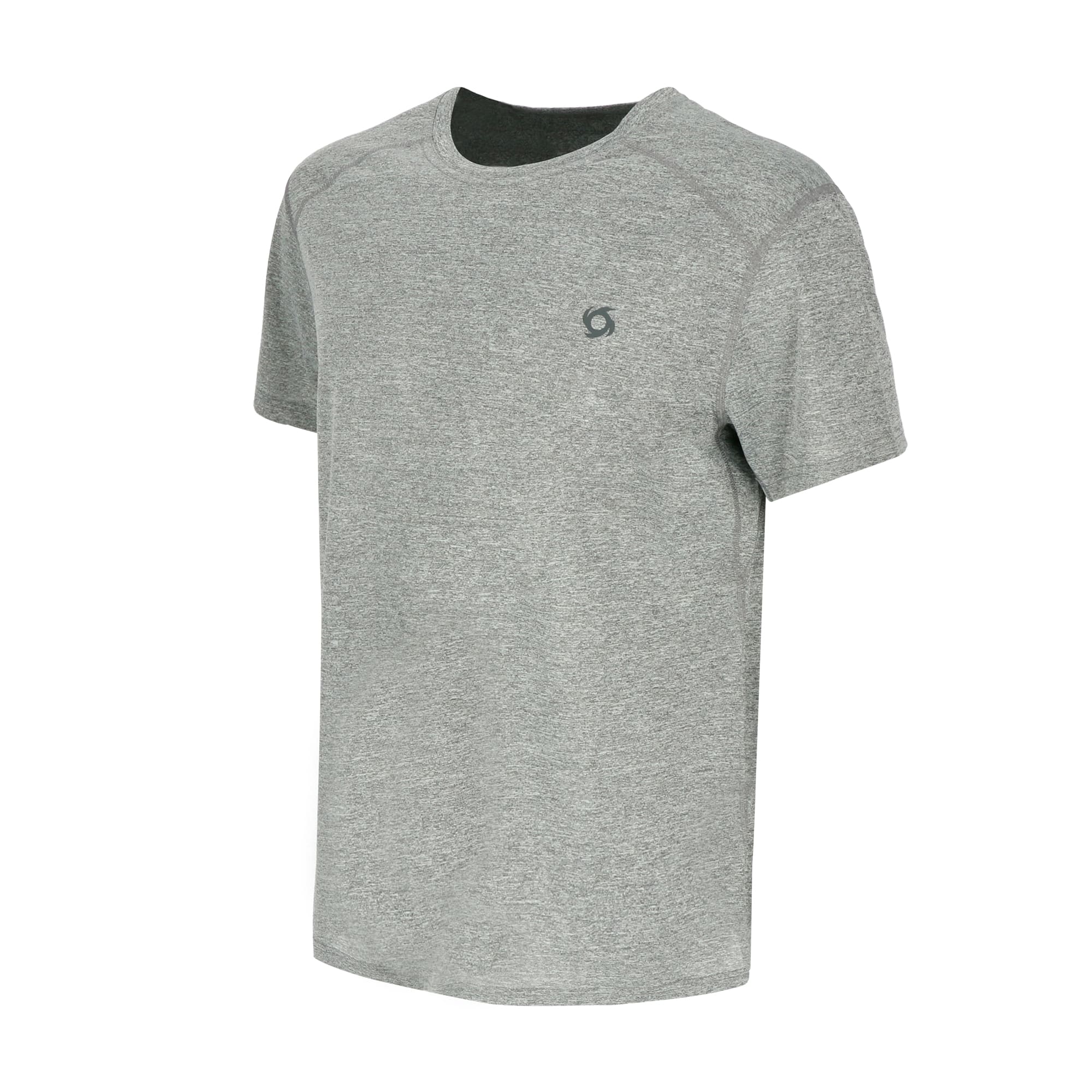POLERA MANGA CORTA DEPORTIVA LAVA HOMBRE GRIS CLARO DOITE - 2