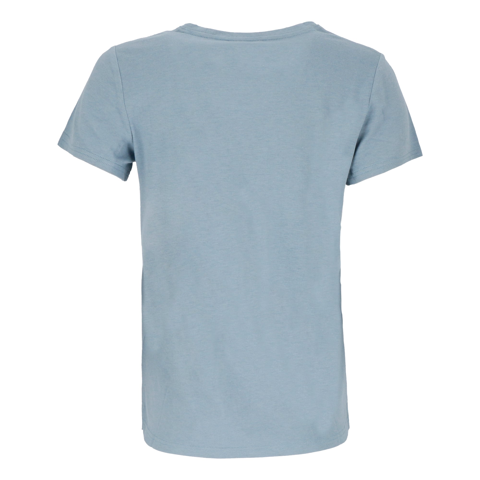 POLERA MANGA CORTA SANTIAGO MUJER AZUL CLARO DOITE - 3