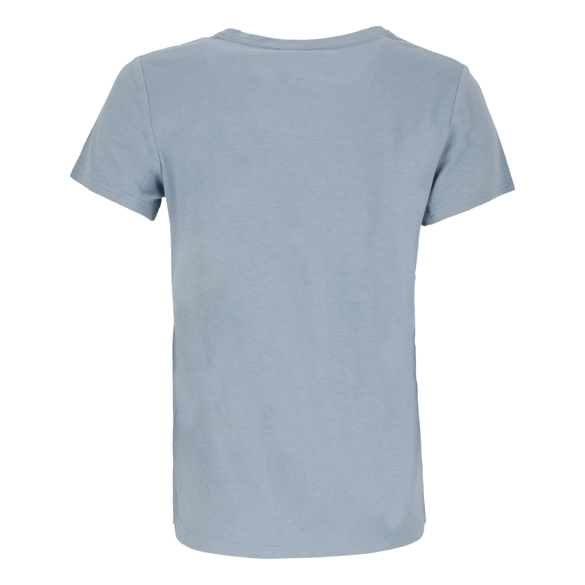 POLERA MANGA CORTA SANTIAGO MUJER AZUL CLARO DOITE - 3