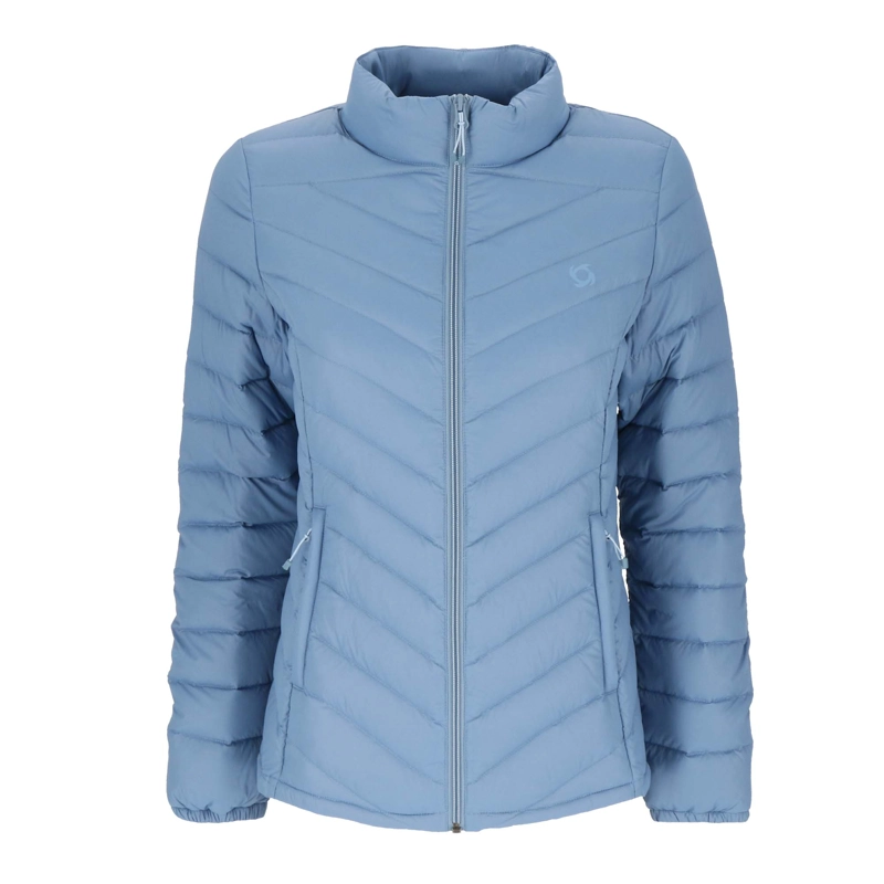 PARKA PLUMA EBONI MUJER DOITE AZUL - 1