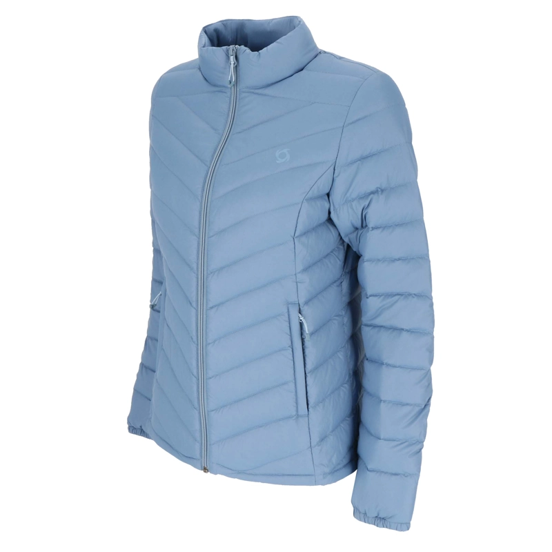 PARKA PLUMA EBONI MUJER DOITE AZUL - 2