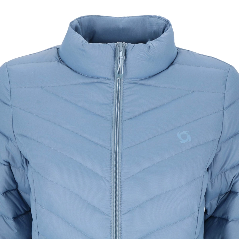 PARKA PLUMA EBONI MUJER DOITE AZUL - 4