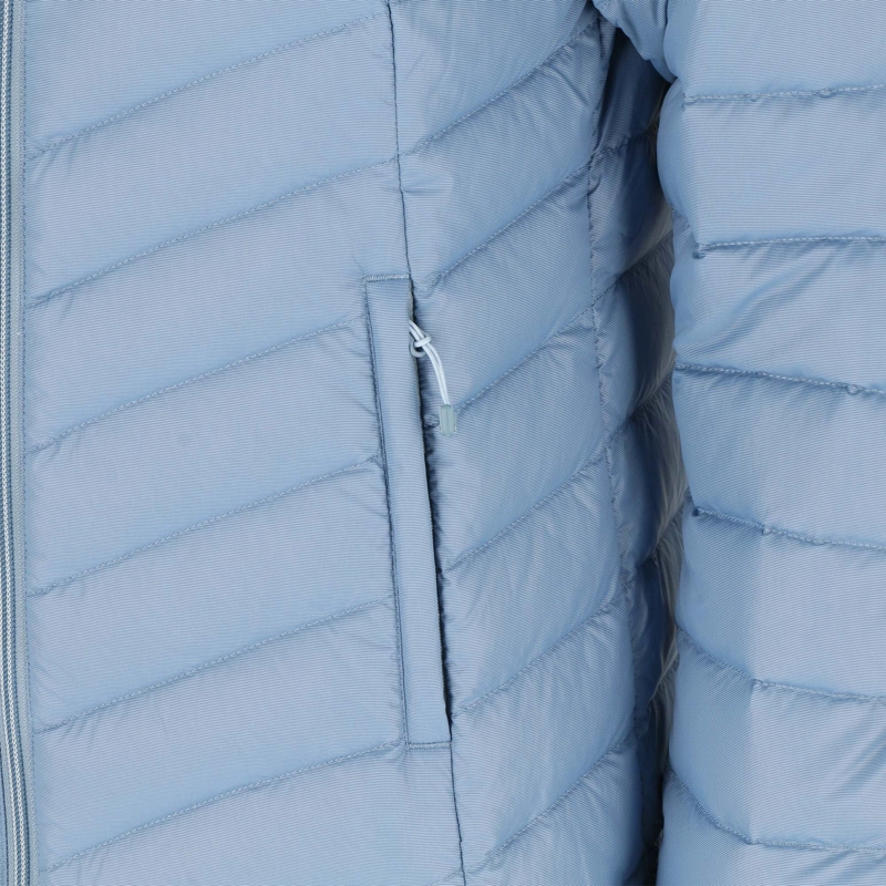 PARKA PLUMA EBONI MUJER DOITE AZUL - 5