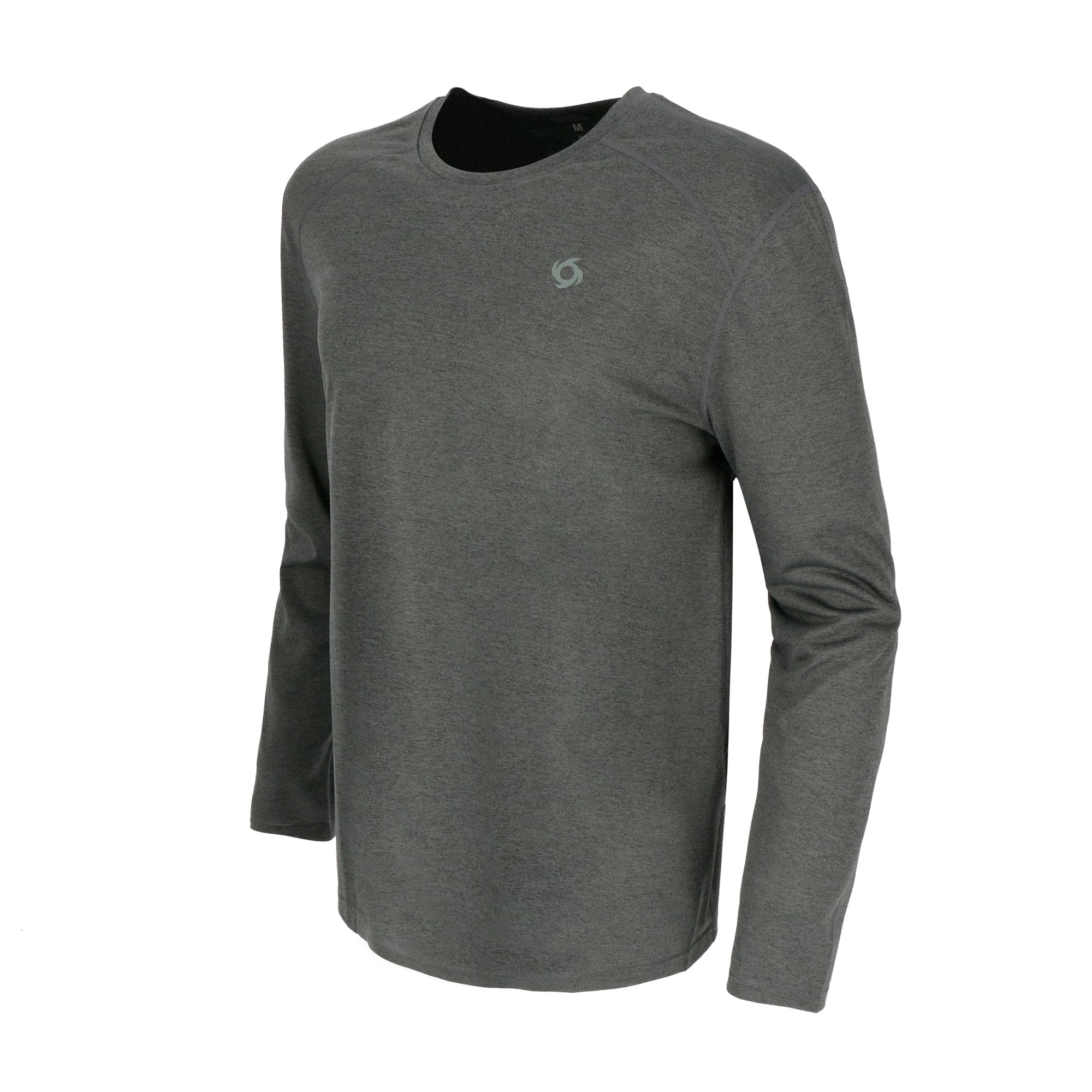POLERA MANGA LARGA DEPORTIVA LAVA HOMBRE GRIS OSCURO DOITE - 2