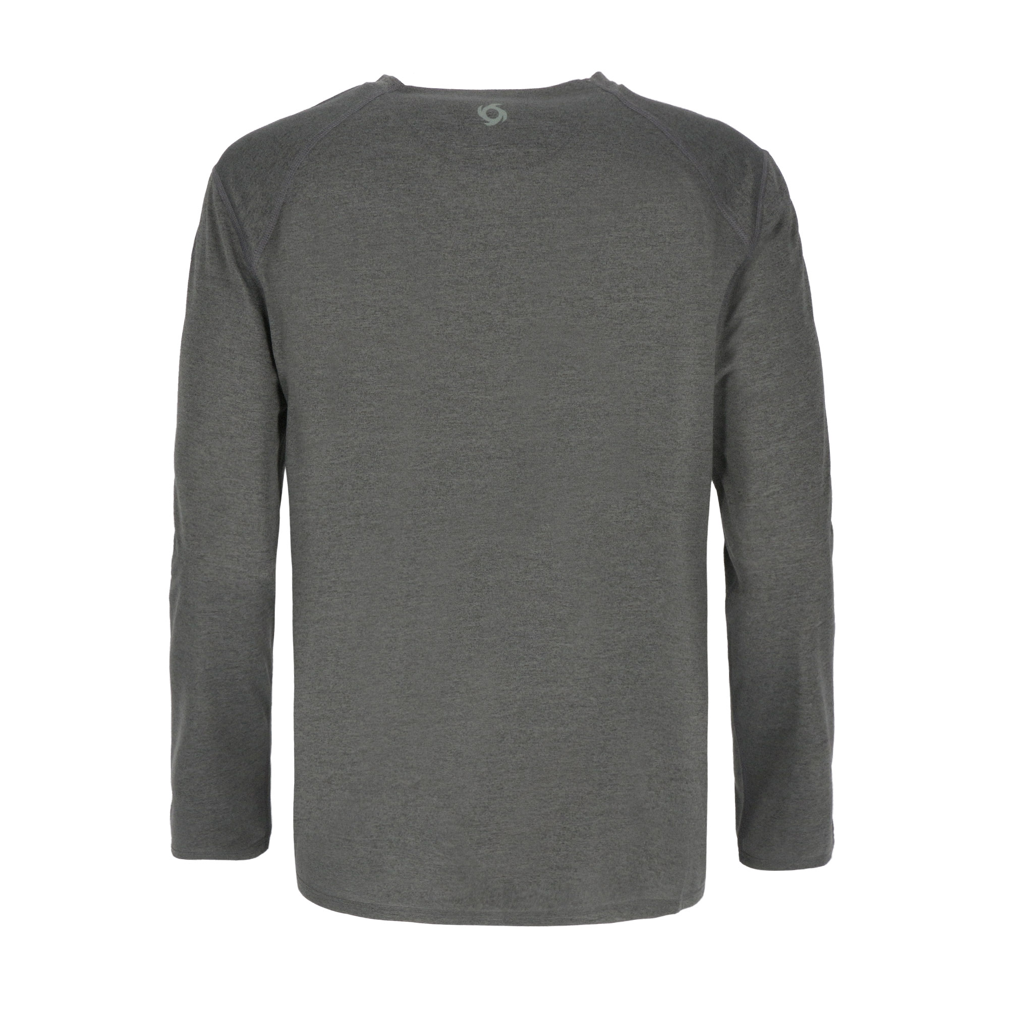 POLERA MANGA LARGA DEPORTIVA LAVA HOMBRE GRIS OSCURO DOITE - 3