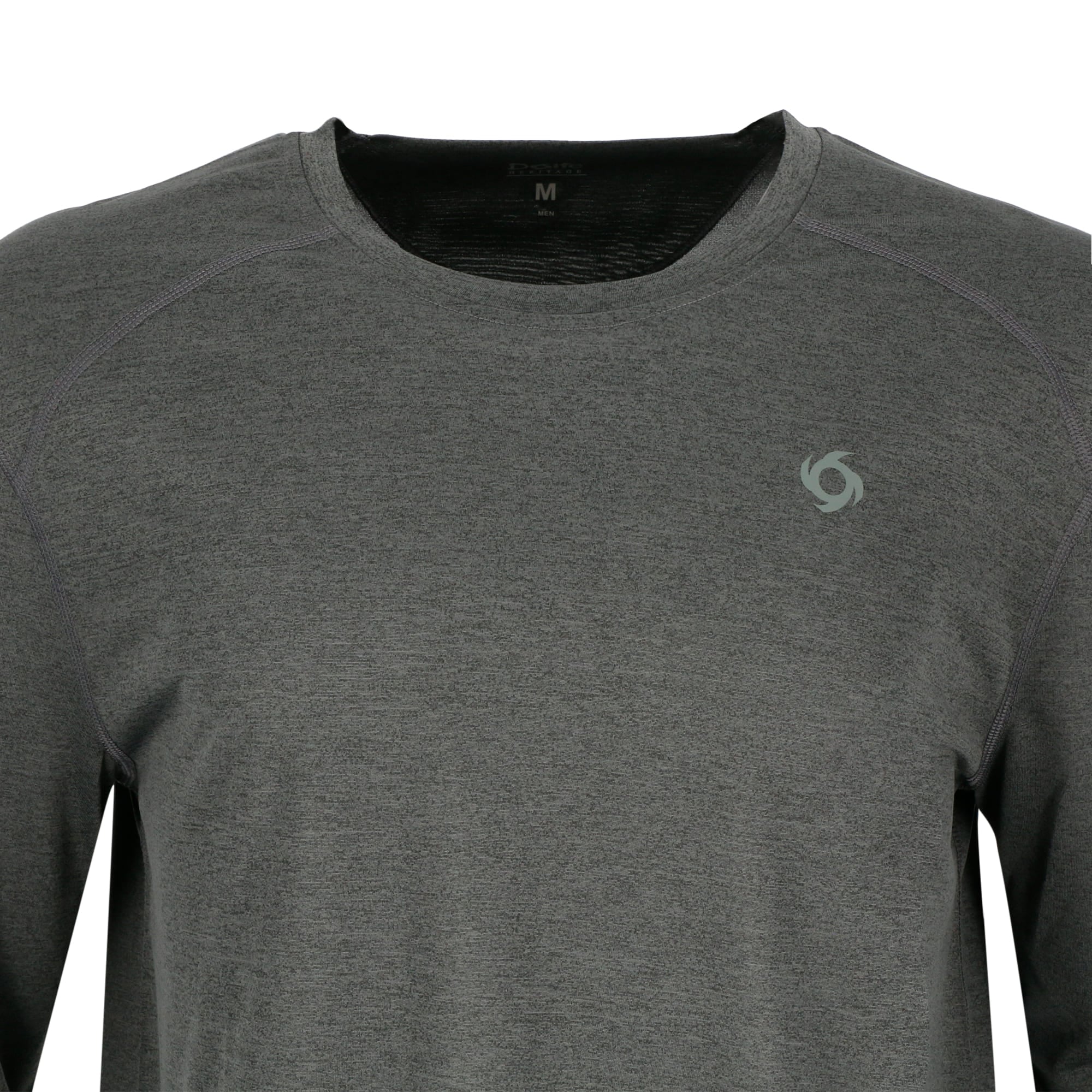 POLERA MANGA LARGA DEPORTIVA LAVA HOMBRE GRIS OSCURO DOITE - 4