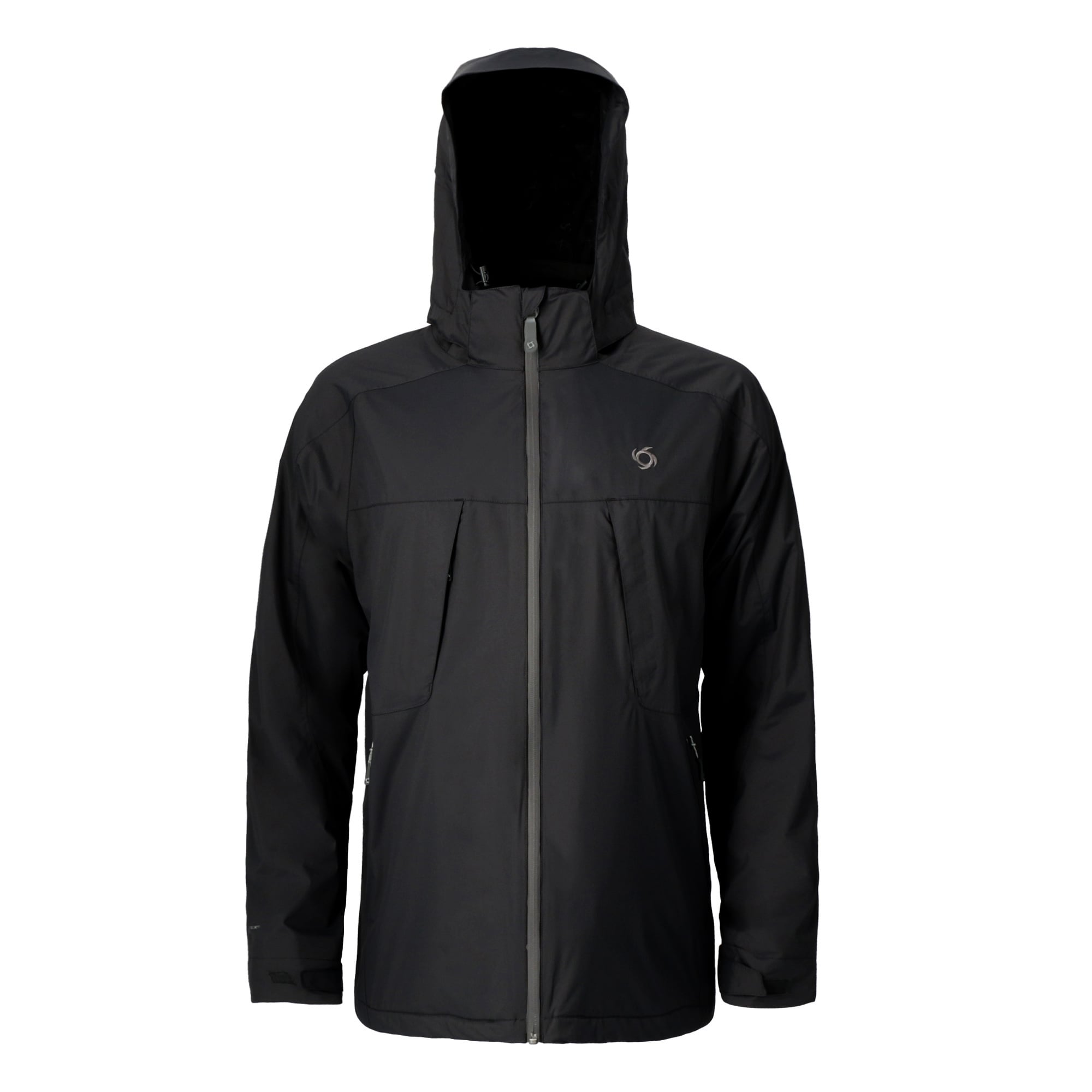 CORTAVIENTO IMPERMEABLE TEMPEST NEGRO HOMBRE DOITE - 1