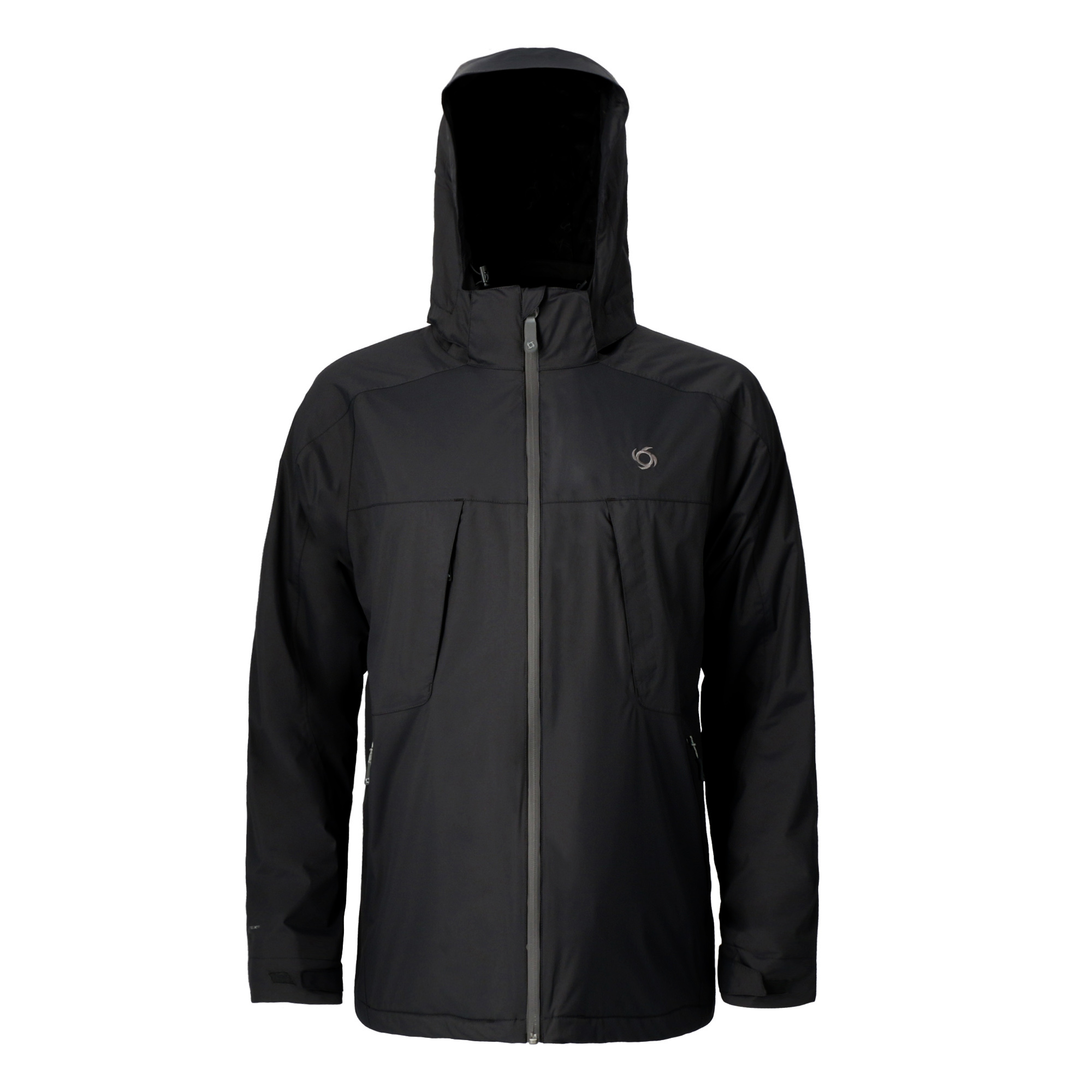 CORTAVIENTO IMPERMEABLE TEMPEST NEGRO HOMBRE DOITE - 1
