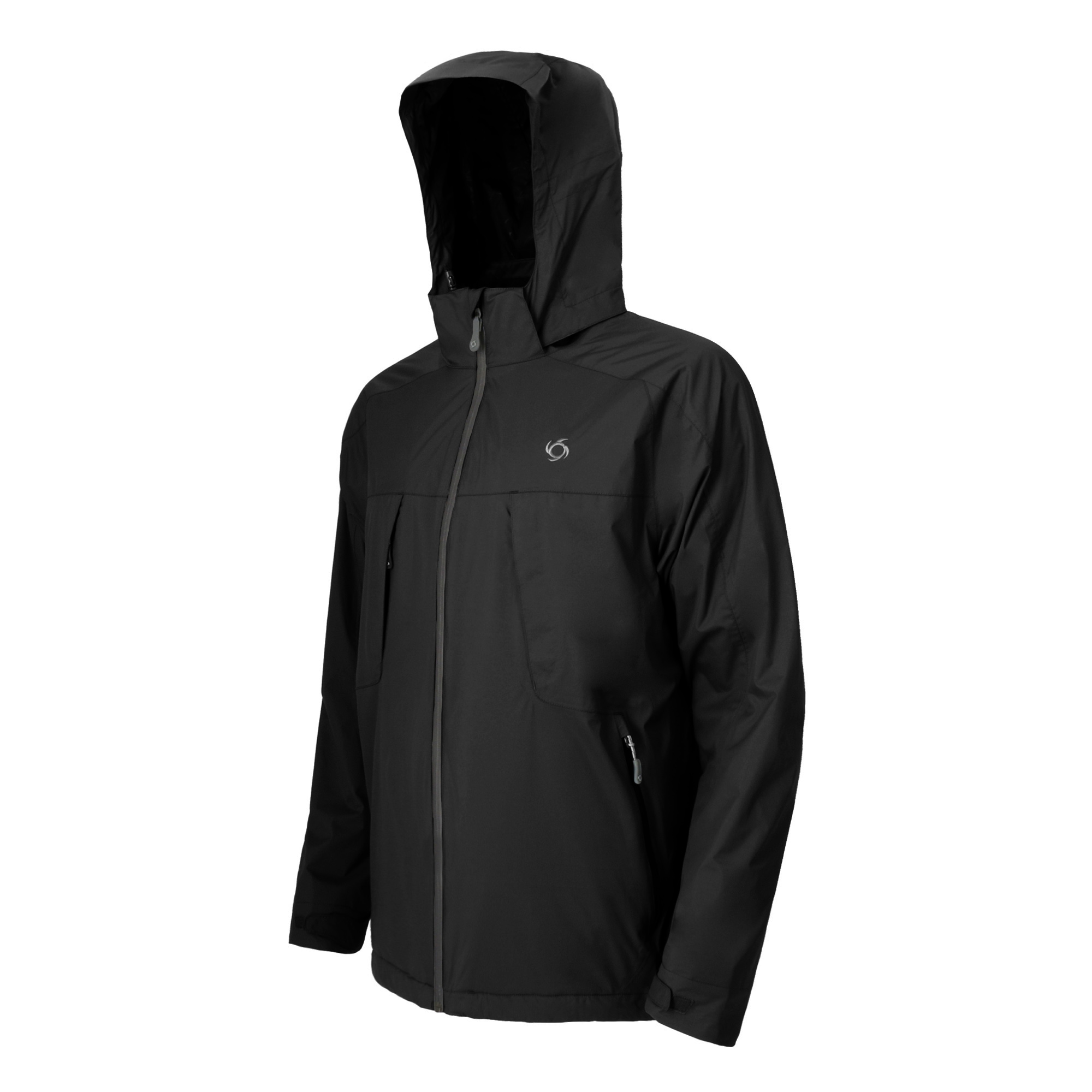 CORTAVIENTO IMPERMEABLE TEMPEST NEGRO HOMBRE DOITE - 2