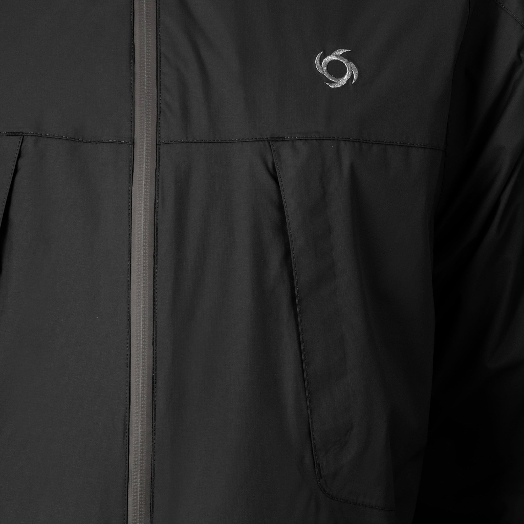 CORTAVIENTO IMPERMEABLE TEMPEST NEGRO HOMBRE DOITE - 5