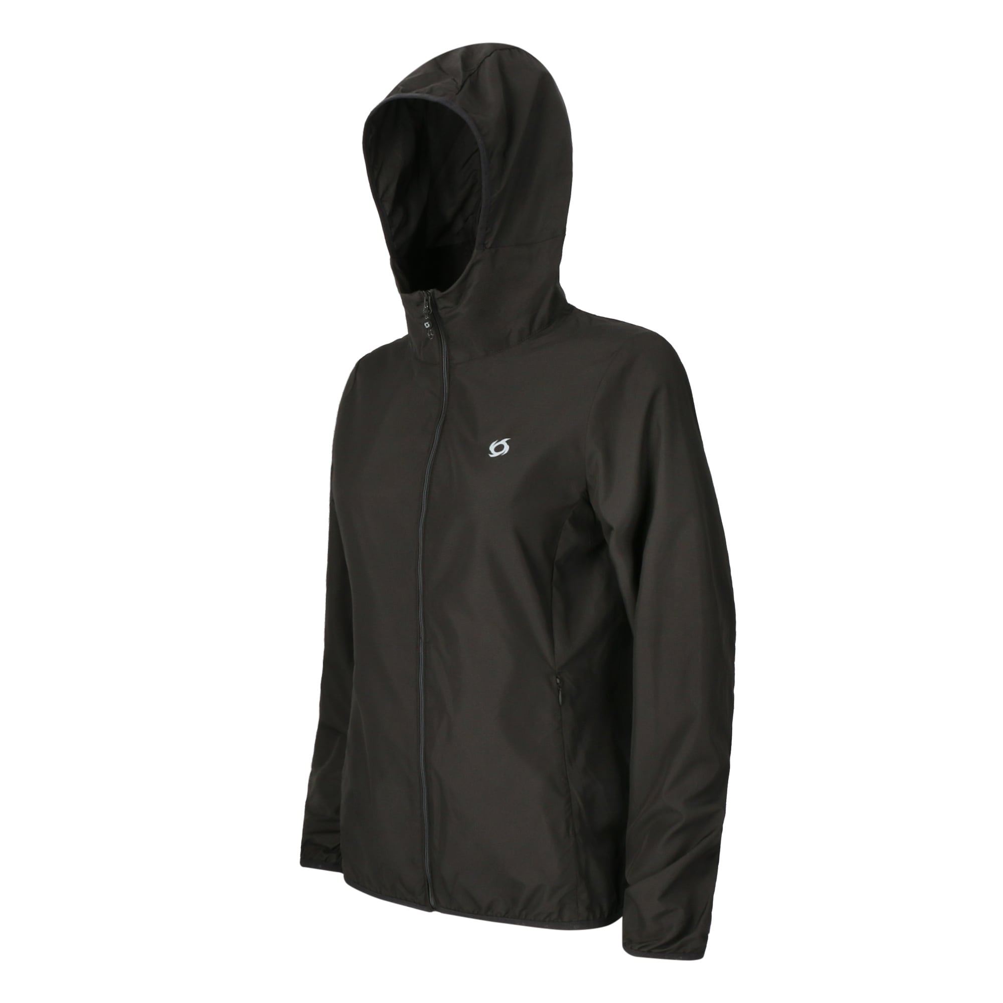 CHAQUETA COMPACTABLE AIRJKT HOODIE NEGRO MUJER DOITE - 2
