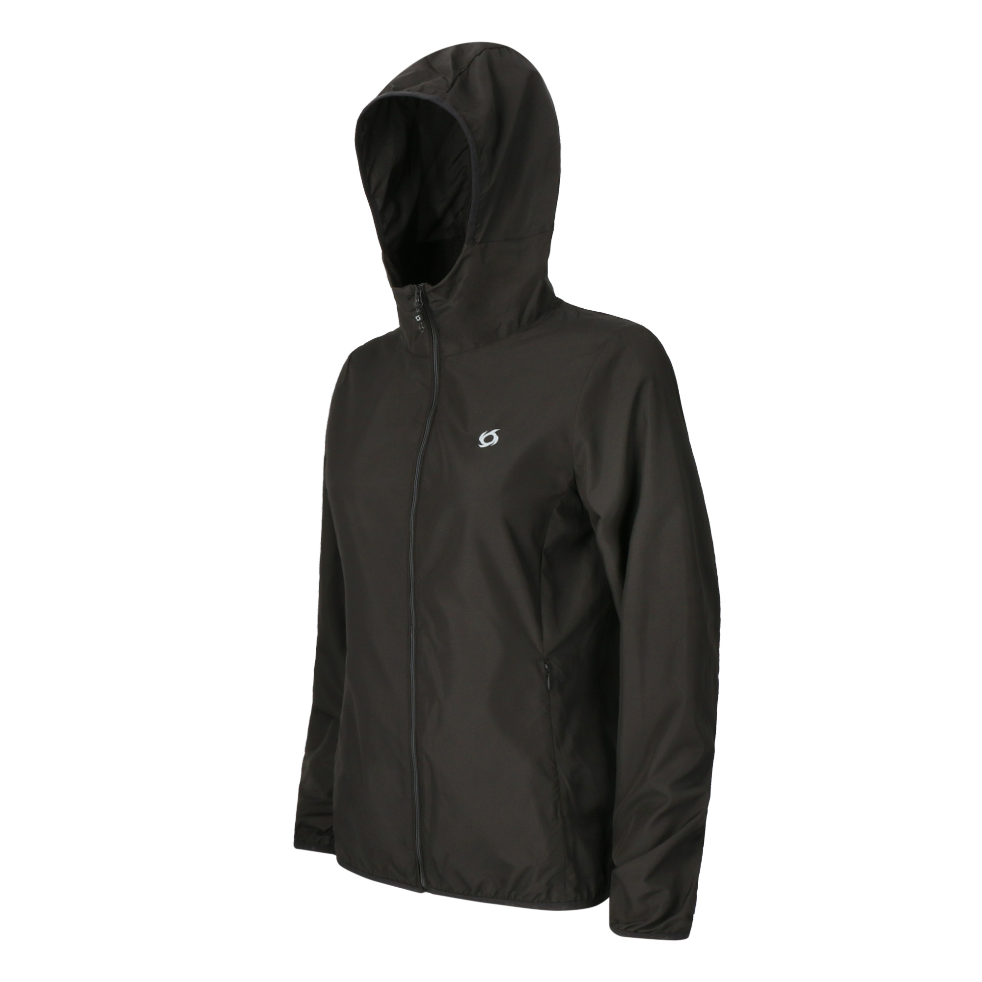 CHAQUETA COMPACTABLE AIRJKT HOODIE NEGRO MUJER DOITE - 2