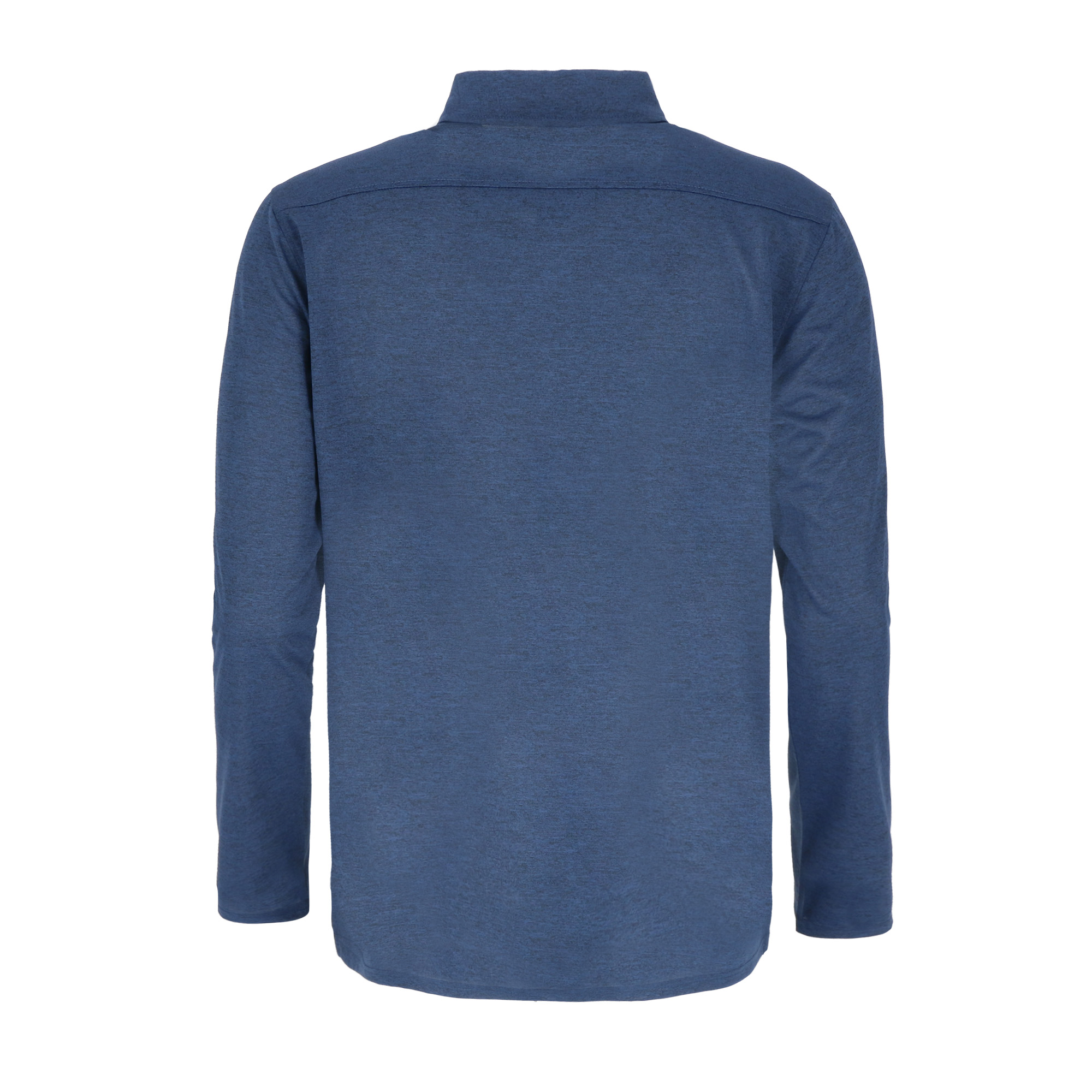 POLERA MANGA LARGA DEPORTIVA LAVA POLO HOMBRE AZUL DOITE - 3