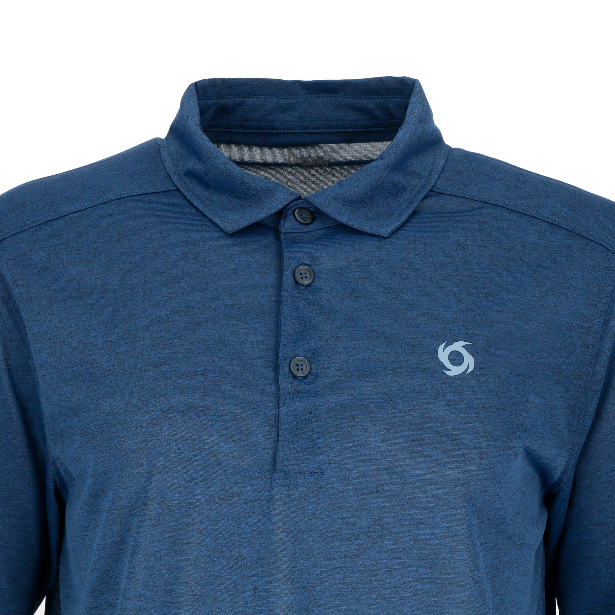 POLERA MANGA LARGA DEPORTIVA LAVA POLO HOMBRE AZUL DOITE - 4
