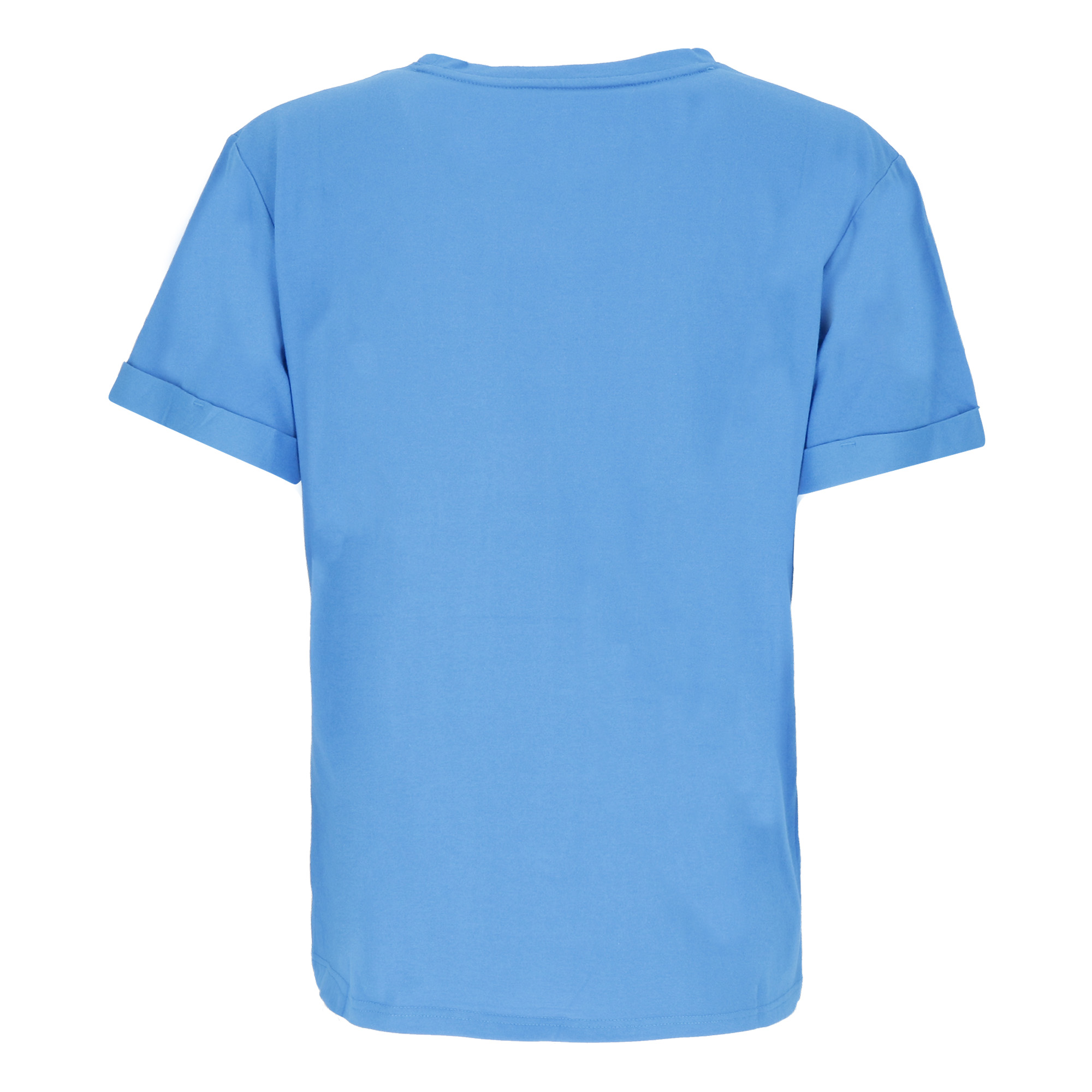 POLERA MANGA CORTA HIKING MUJER AZUL DOITE - 3