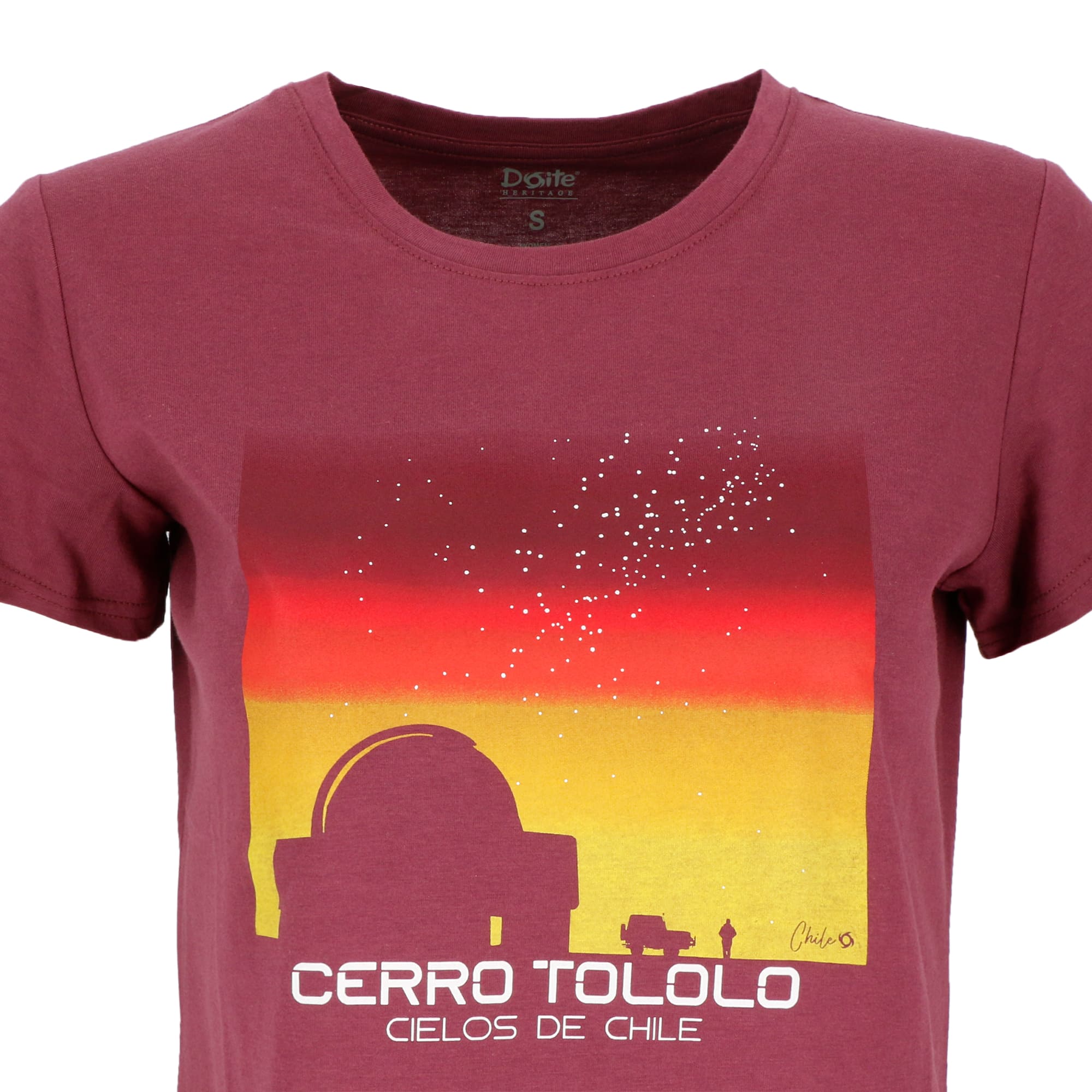 POLERA MANGA CORTA OBSERVATORY MUJER BURDEO DOITE - 4