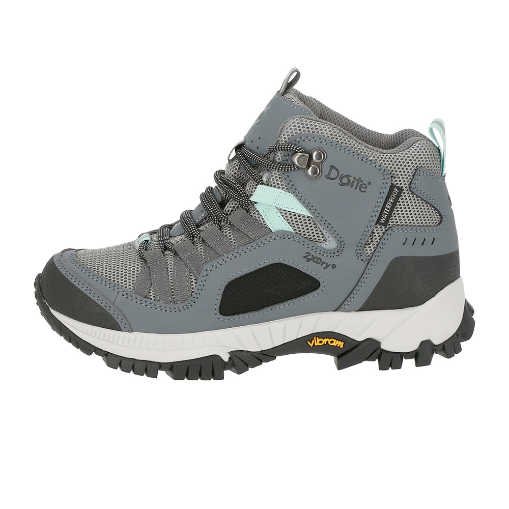 ZAPATO CAÑA ALTA ARGON MUJER GRIS CLARO DOITE - 2