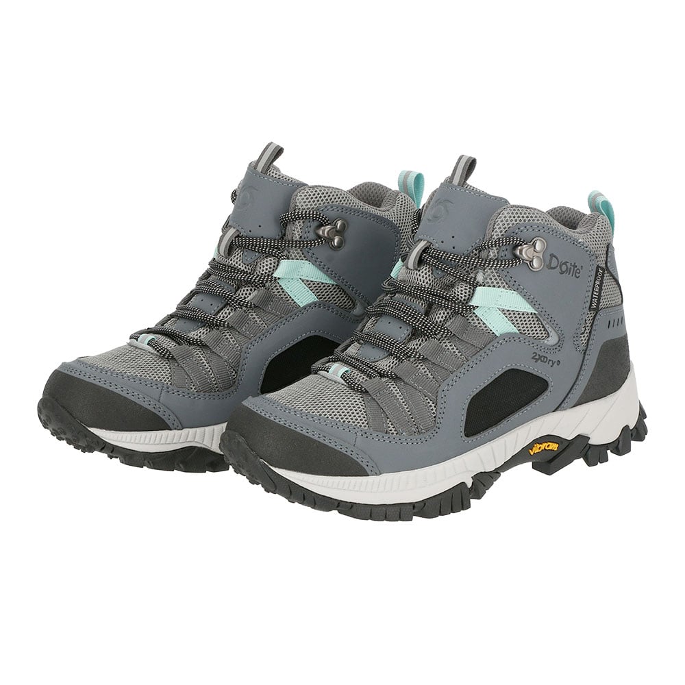 ZAPATO CAÑA ALTA ARGON MUJER GRIS CLARO DOITE - 8