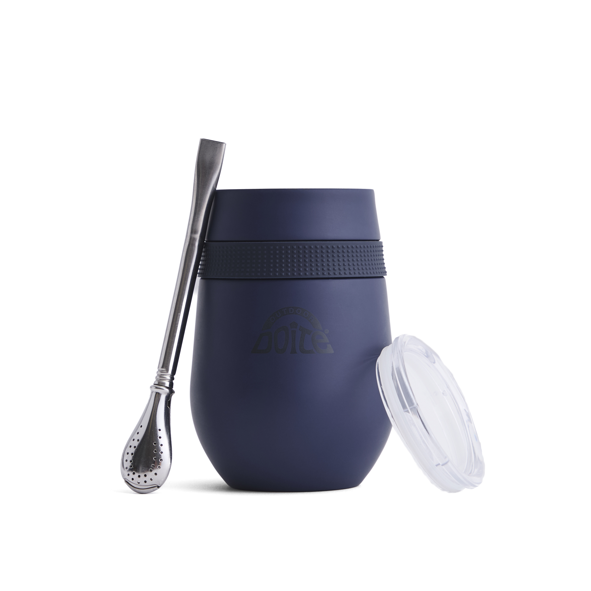 MUG HIERBA MATE CUCAO 360 ML AZUL DOITE - 2