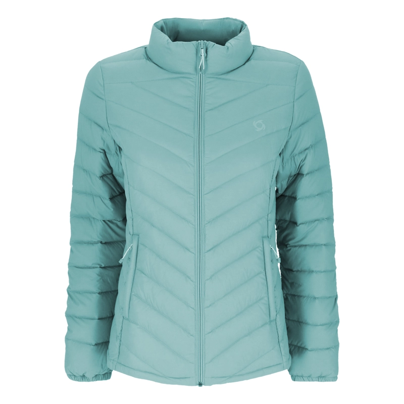 PARKA PLUMA EBONI MUJER DOITE TURQUESA - 1