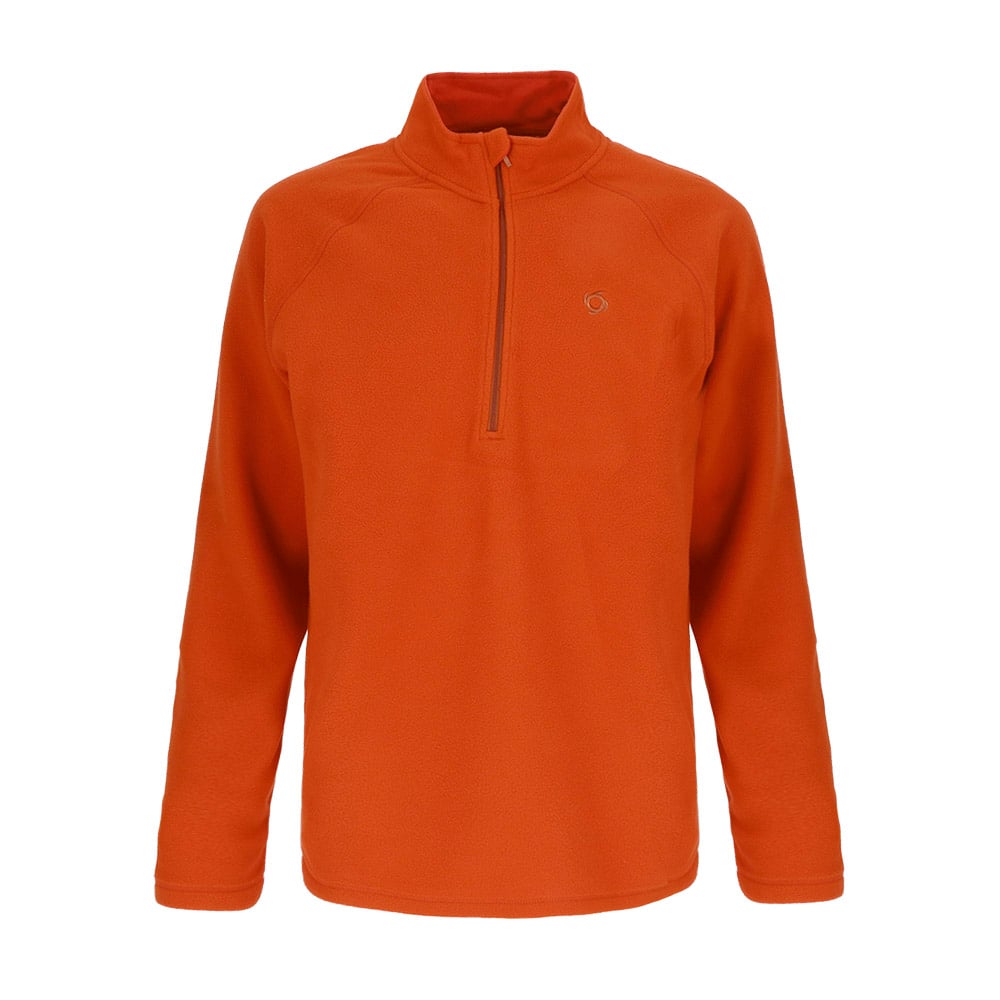 TOP SEGUNDA CAPA POLAR BRITTON HOMBRE NARANJO DOITE - 1