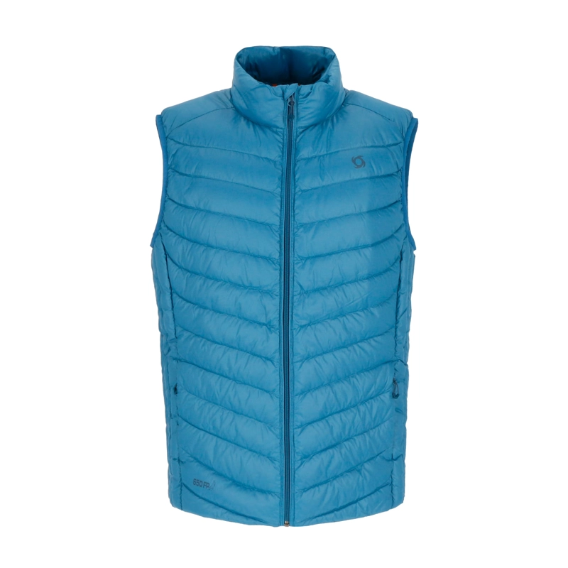 PARKA PLUMA SIN MANGAS HOMBRE HERON DOITE PETROLEO - 1