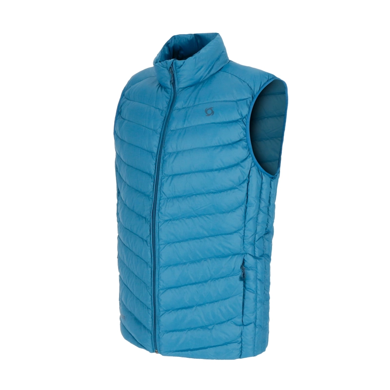 PARKA PLUMA SIN MANGAS HOMBRE HERON DOITE PETROLEO - 2