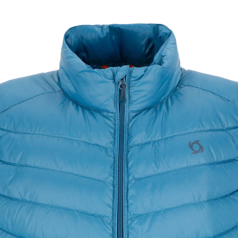 PARKA PLUMA SIN MANGAS HOMBRE HERON DOITE PETROLEO - 4