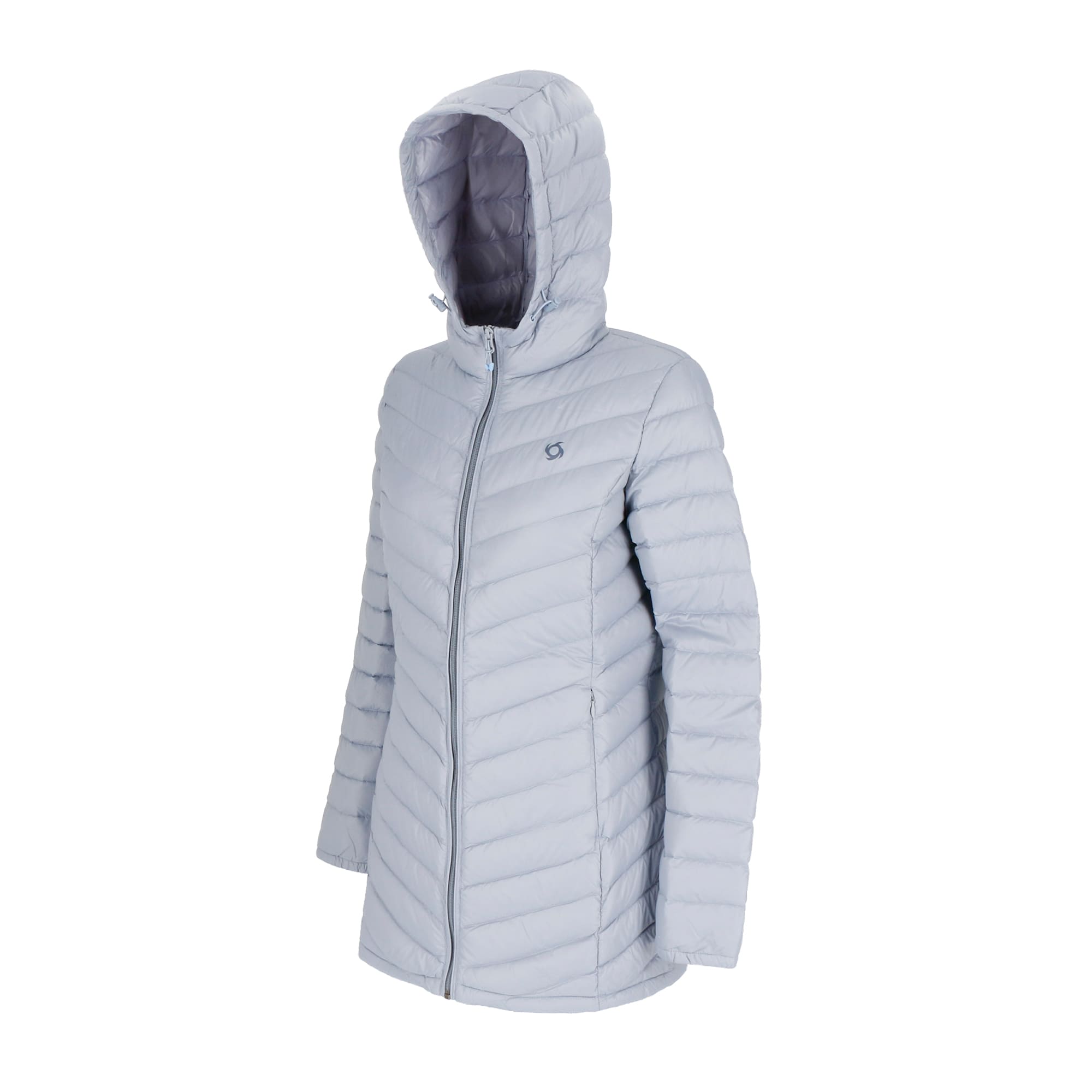 PARKA PLUMA AGAMI MUJER GRIS CLARO DOITE - 2