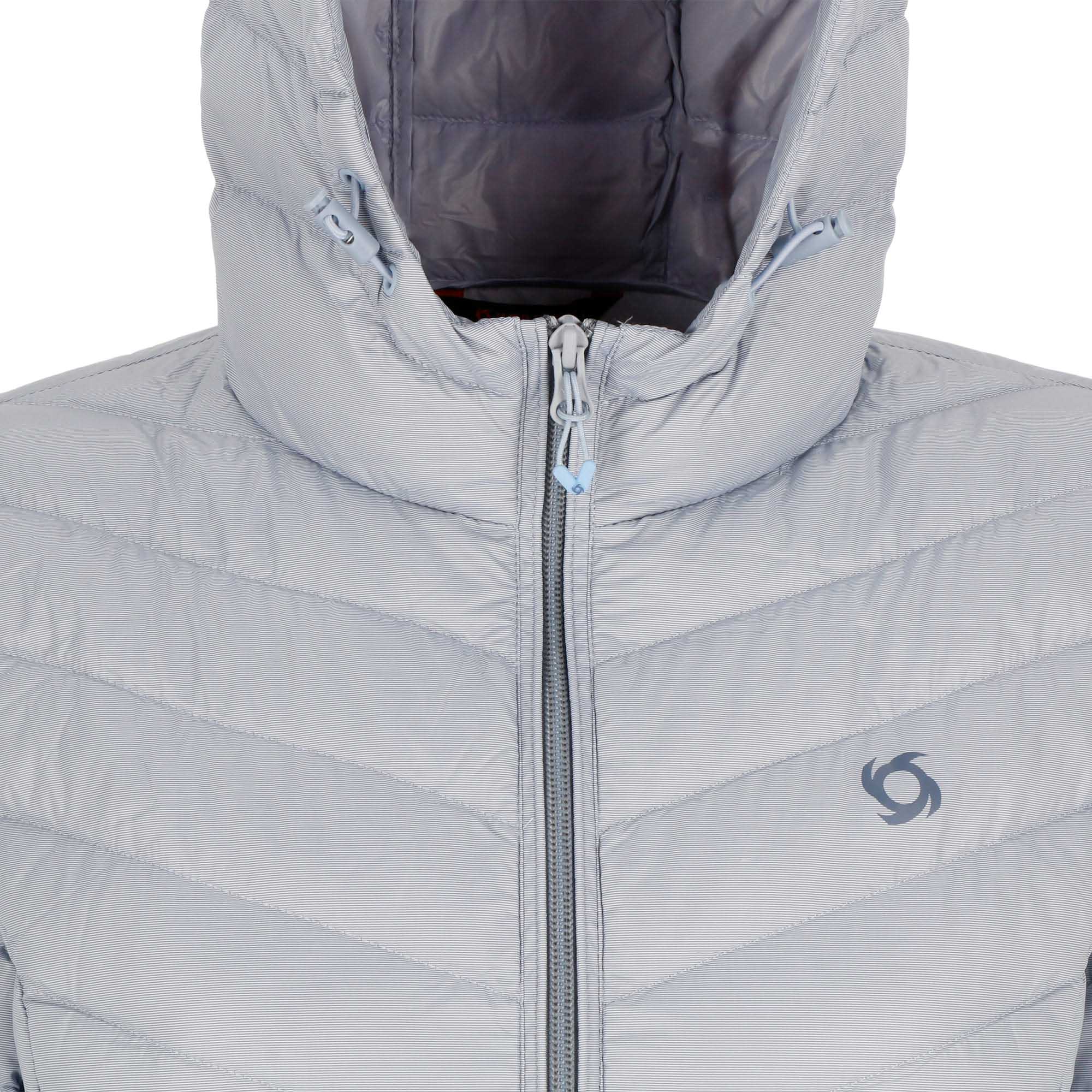 PARKA PLUMA AGAMI MUJER GRIS CLARO DOITE - 4