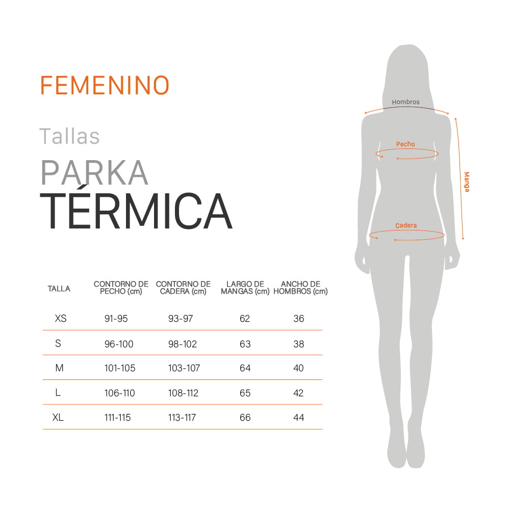 PARKA TE RMICA ANUBIS MUJER BEIGE DOITE - 6