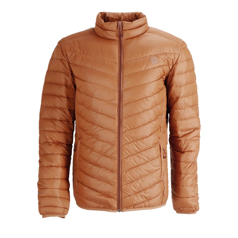 PARKA PLUMA EBONI HOMBRE DOITE NARANJO - 1