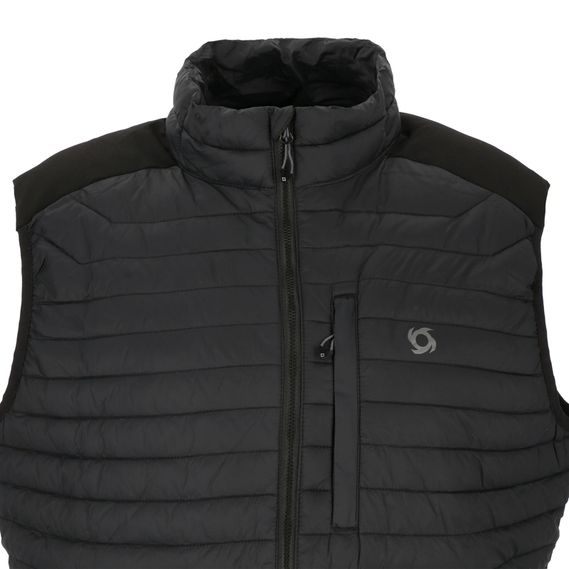 PARKA TERMICA SIN MANGAS AKI HOMBRE DOITE NEGRO - 3