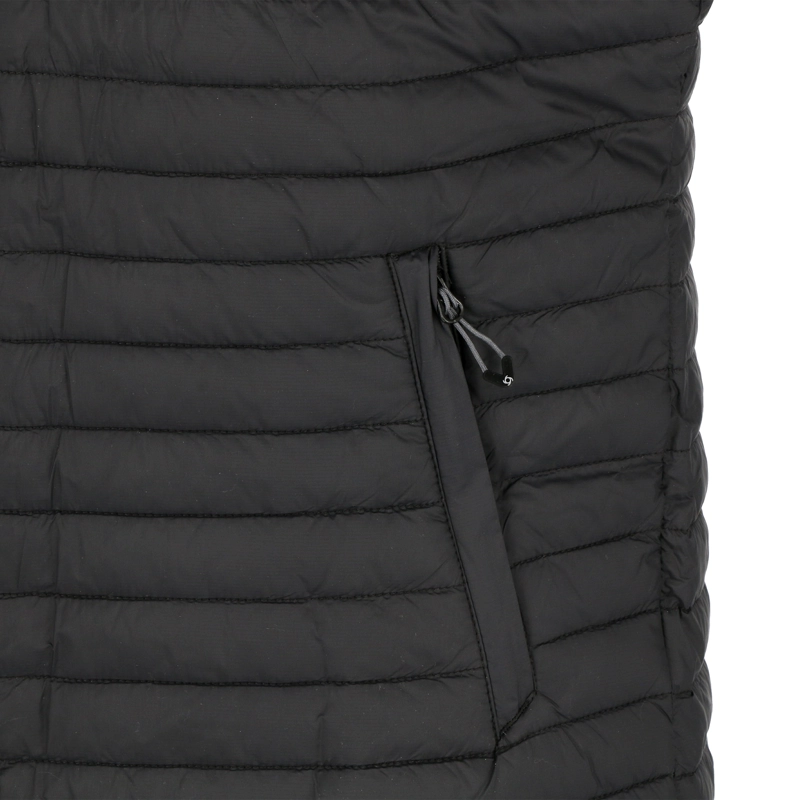 PARKA TERMICA SIN MANGAS AKI HOMBRE DOITE NEGRO - 5