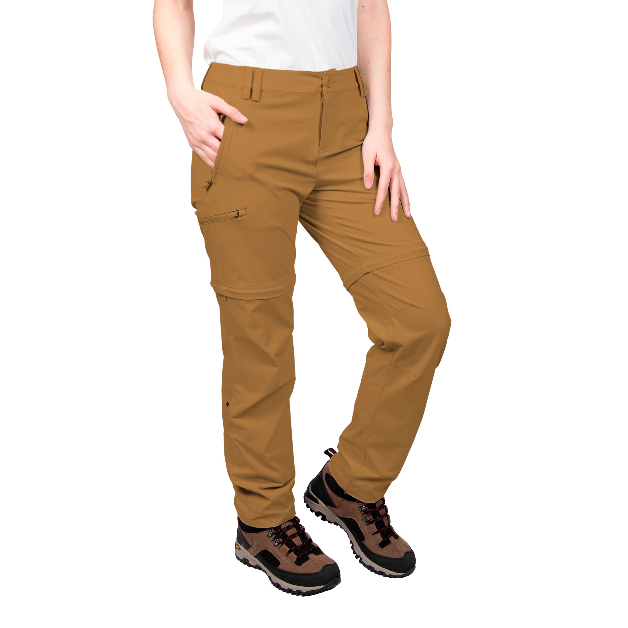 PANTALON DESMONTABLE KISKA MUJER TERRACOTTA DOITE - 2