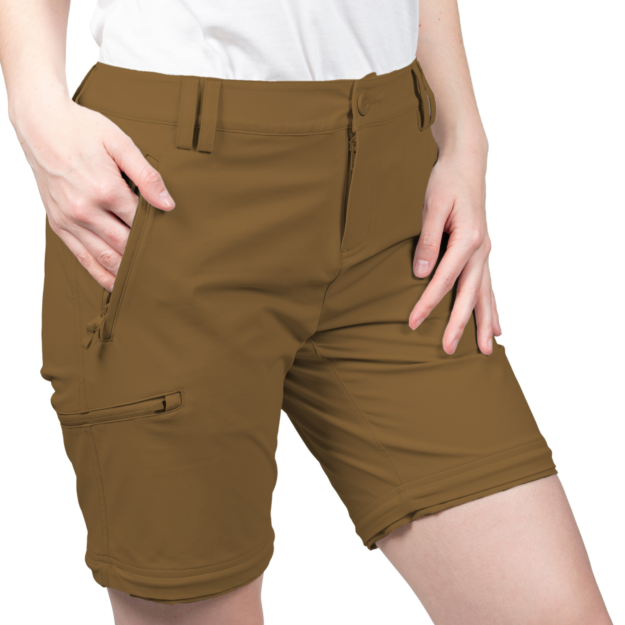 PANTALON DESMONTABLE KISKA MUJER TERRACOTTA DOITE - 9