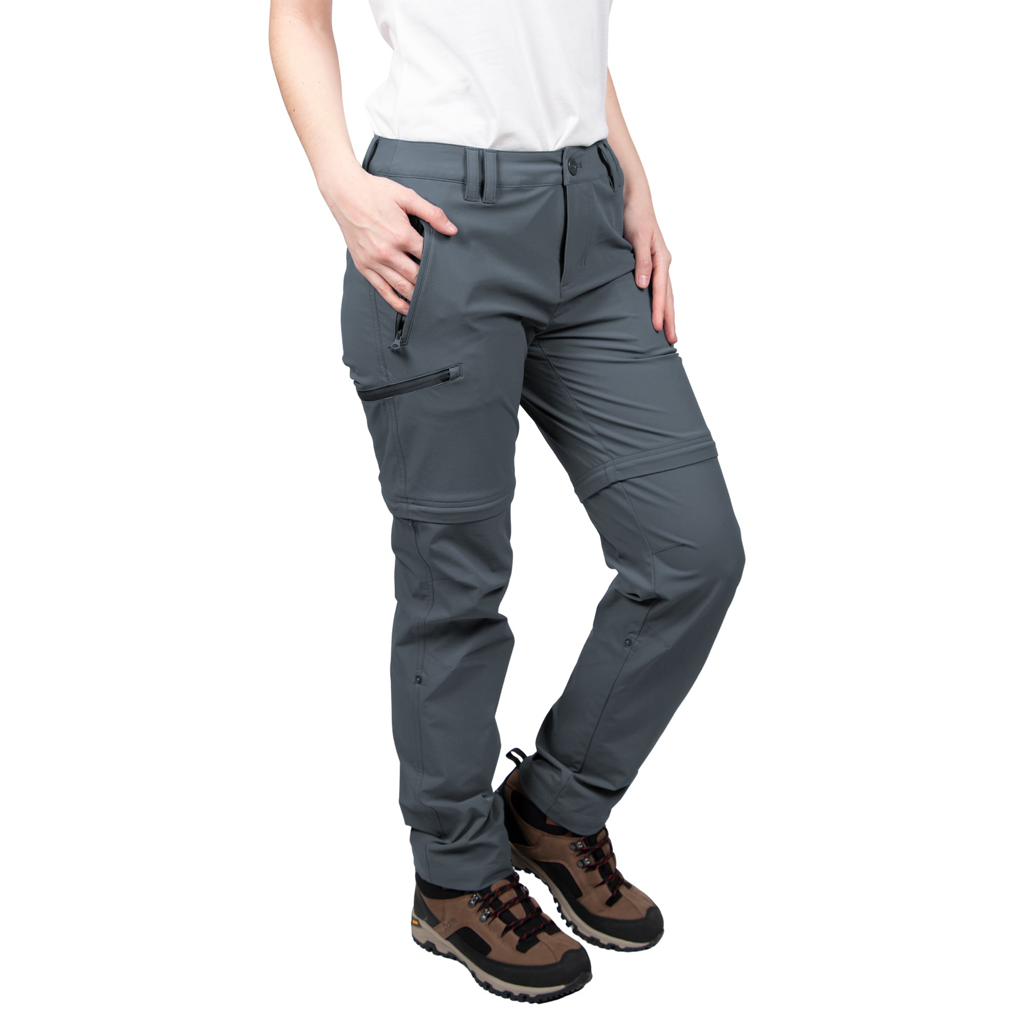 PANTALON DESMONTABLE KISKA GRIS MUJER DOITE - 2