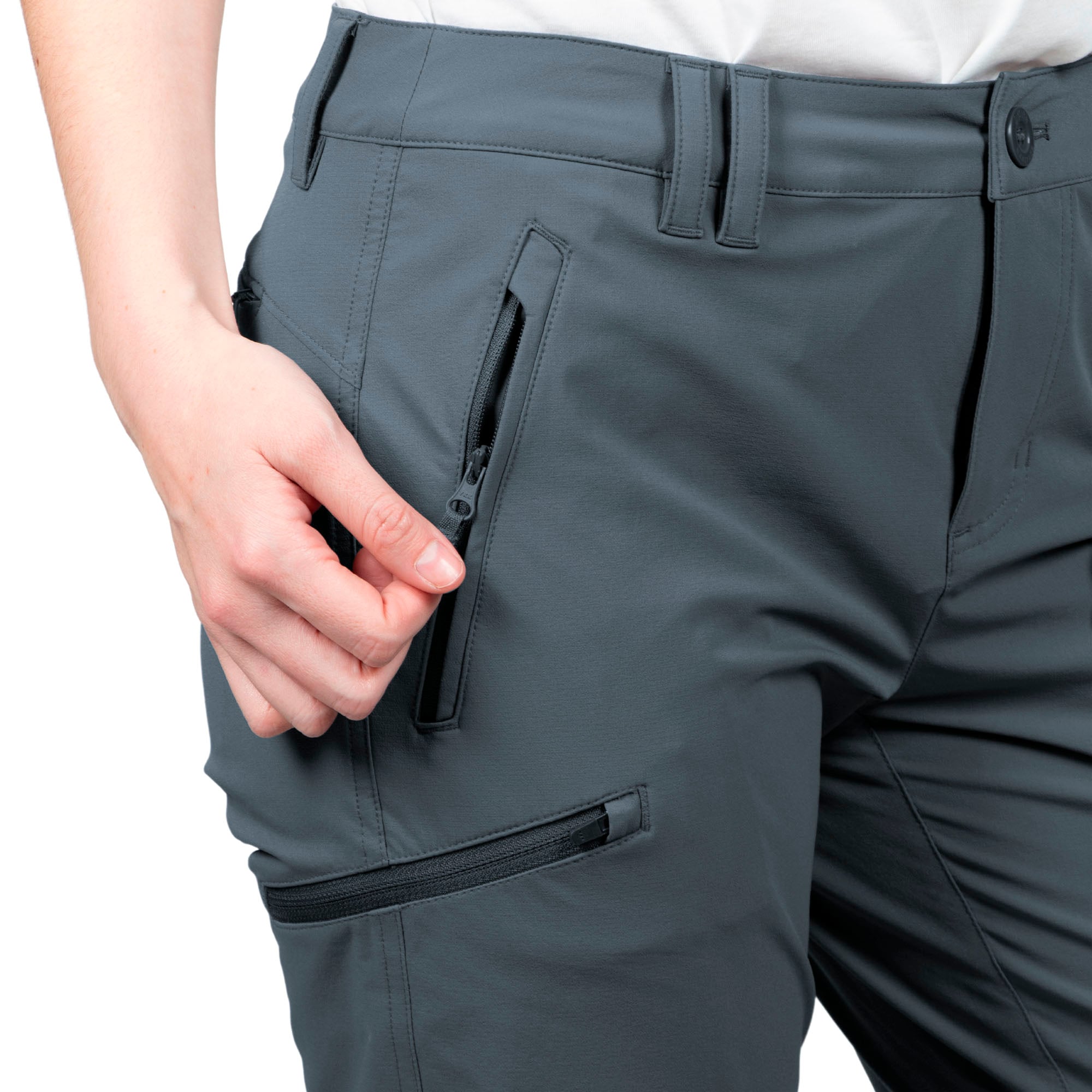 PANTALON DESMONTABLE KISKA GRIS MUJER DOITE - 4