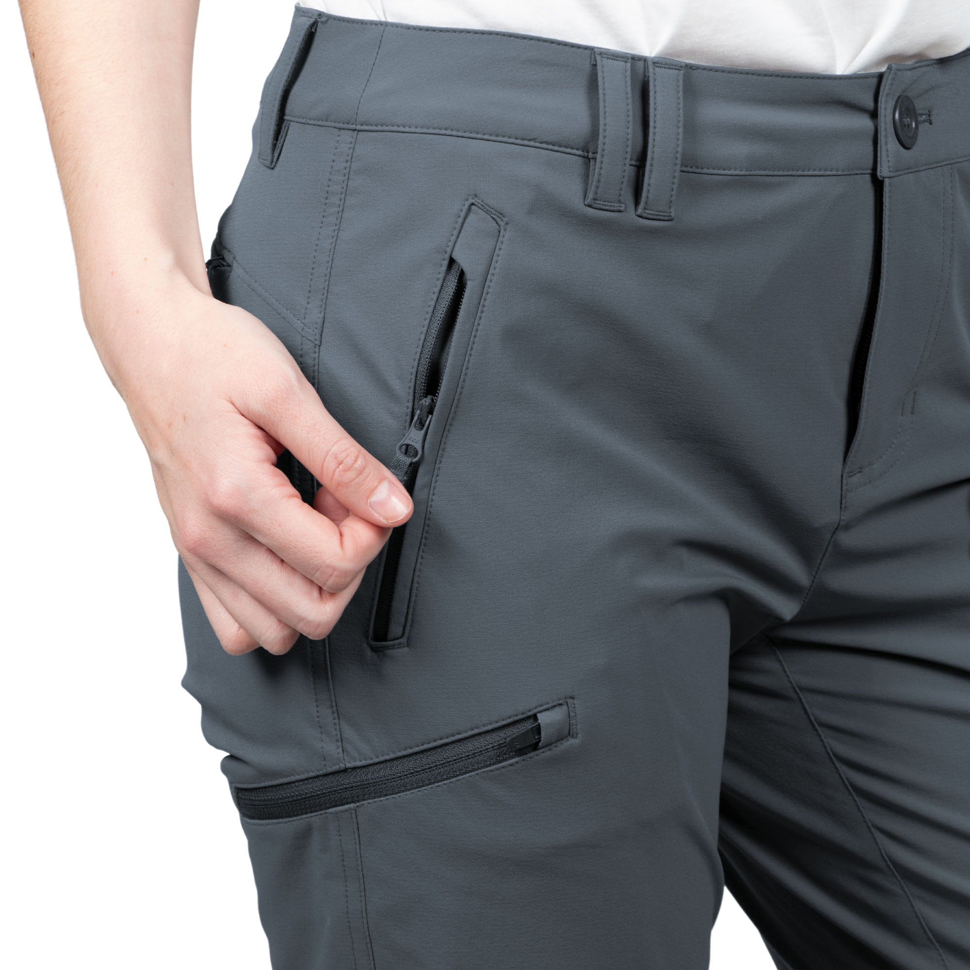 PANTALON DESMONTABLE KISKA GRIS MUJER DOITE - 4