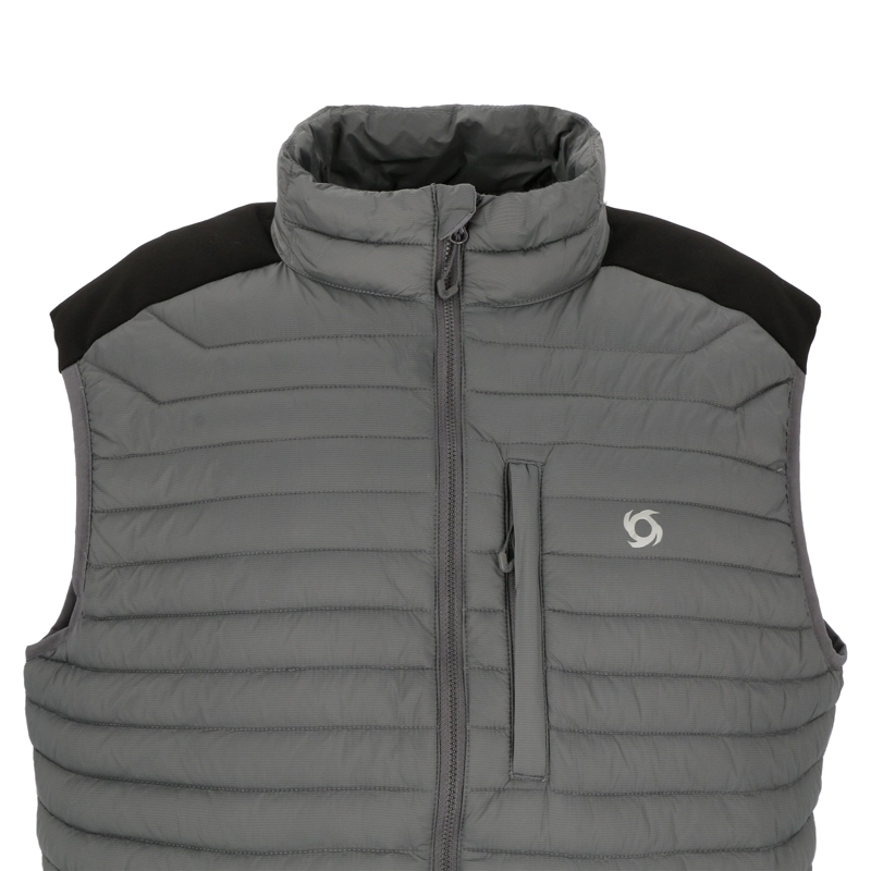 PARKA TERMICA SIN MANGAS AKI HOMBRE DOITE GRIS OSCURO - 4