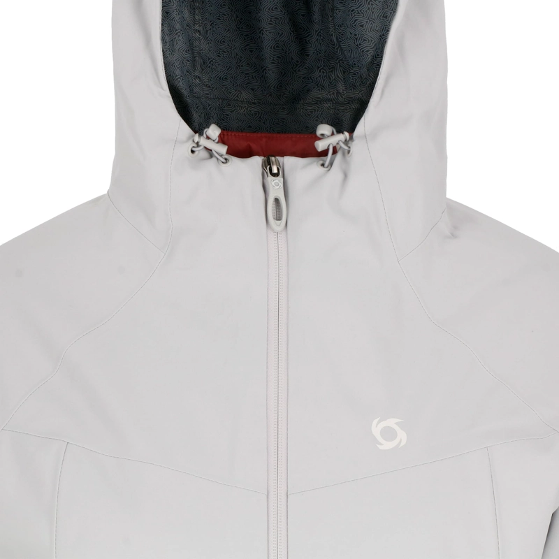 PARKA 3 EN 1 SKADA MUJER DOITE GRIS CLARO - 5