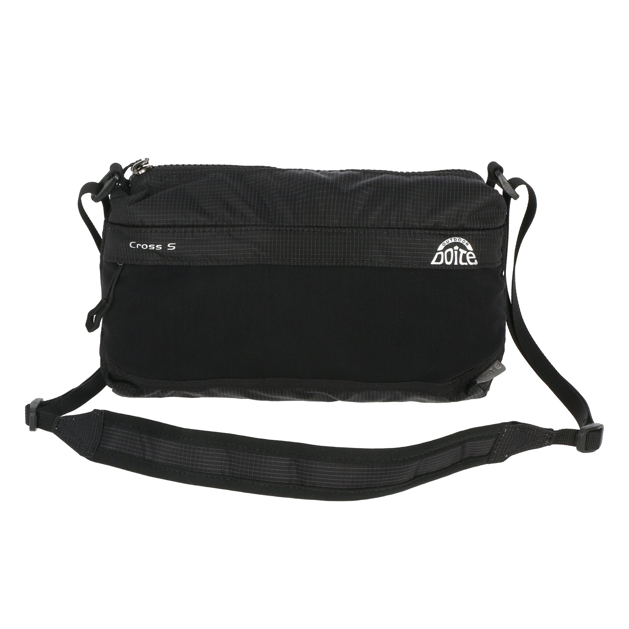 BOLSO CROSS BAG GRANDE UNISEX NEGRO DOITE - 1