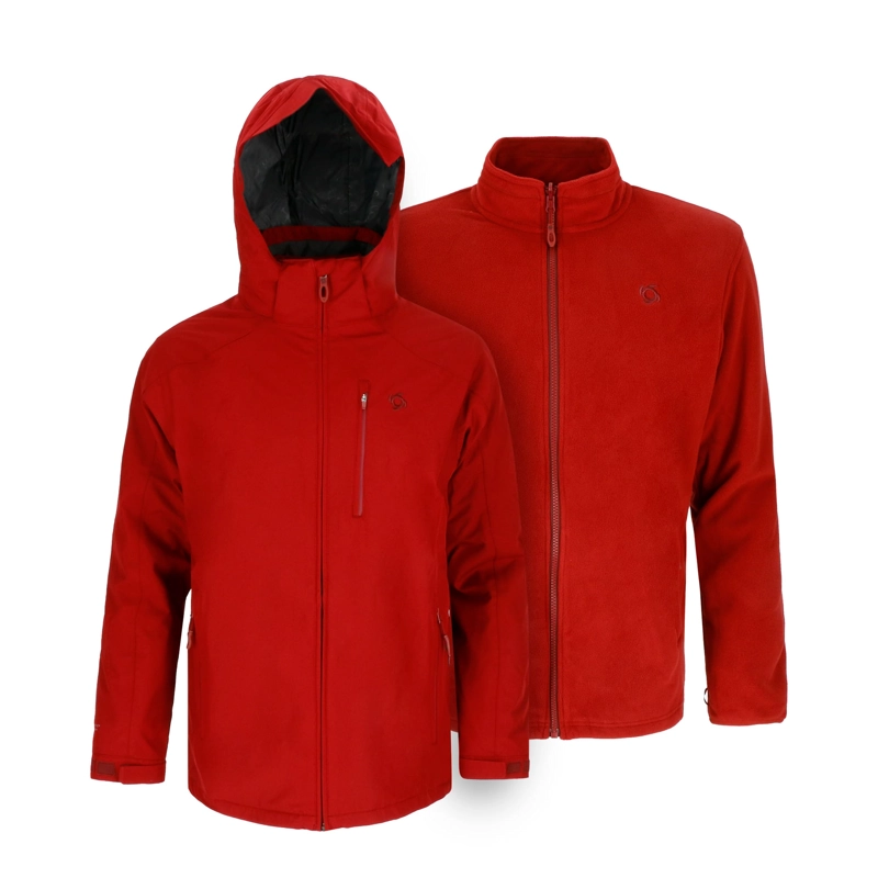 PARKA 3 EN 1 PARBAT HOMBRE DOITE ROJO - 1