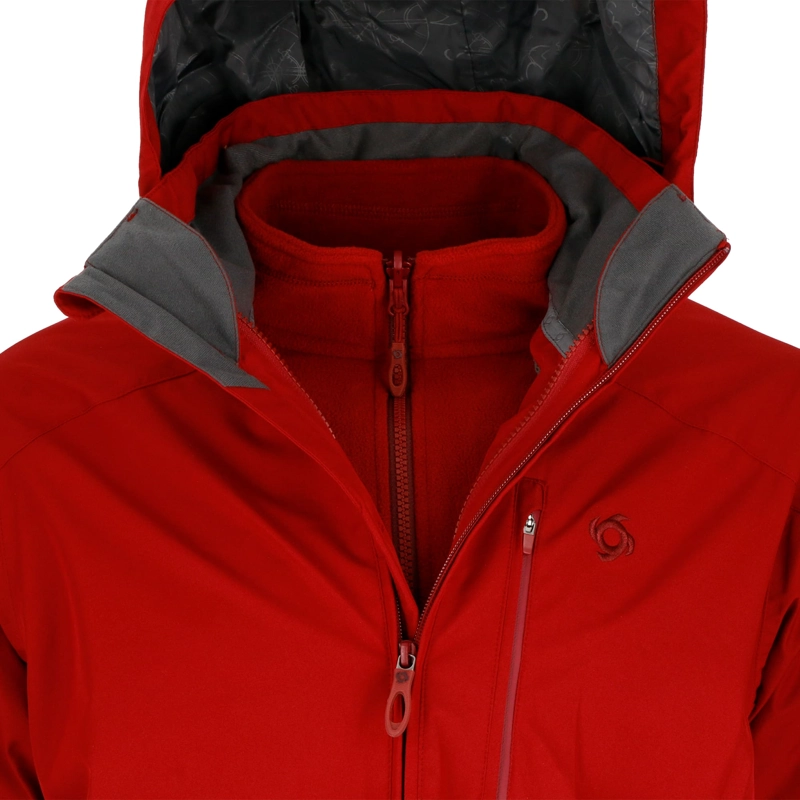 PARKA 3 EN 1 PARBAT HOMBRE DOITE ROJO - 8