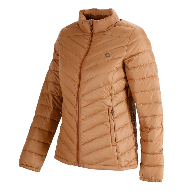 PARKA PLUMA EBONI MUJER DOITE CAQUI - 2