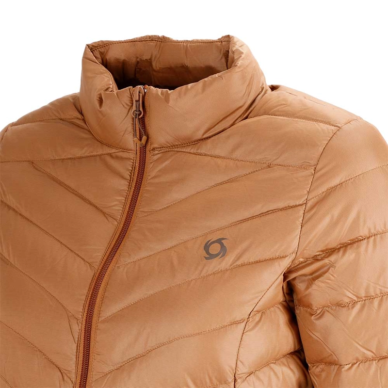 PARKA PLUMA EBONI MUJER DOITE CAQUI - 4