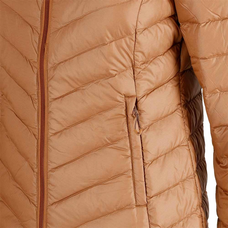 PARKA PLUMA EBONI MUJER DOITE CAQUI - 5