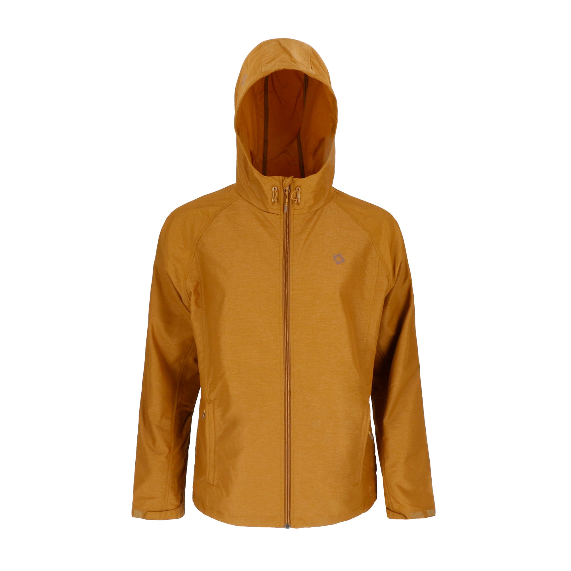 CHAQUETA CORTAVIENTO COMPASS HOMBRE MOSTAZA DOITE - 1